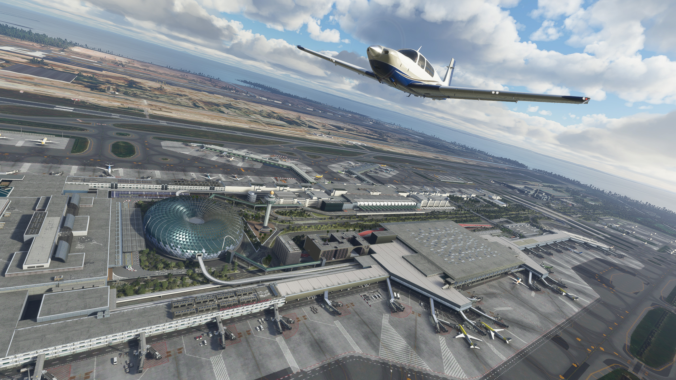 WSSS Singapore Changi Airport for Microsoft Flight Simulator 2020 (MSFS